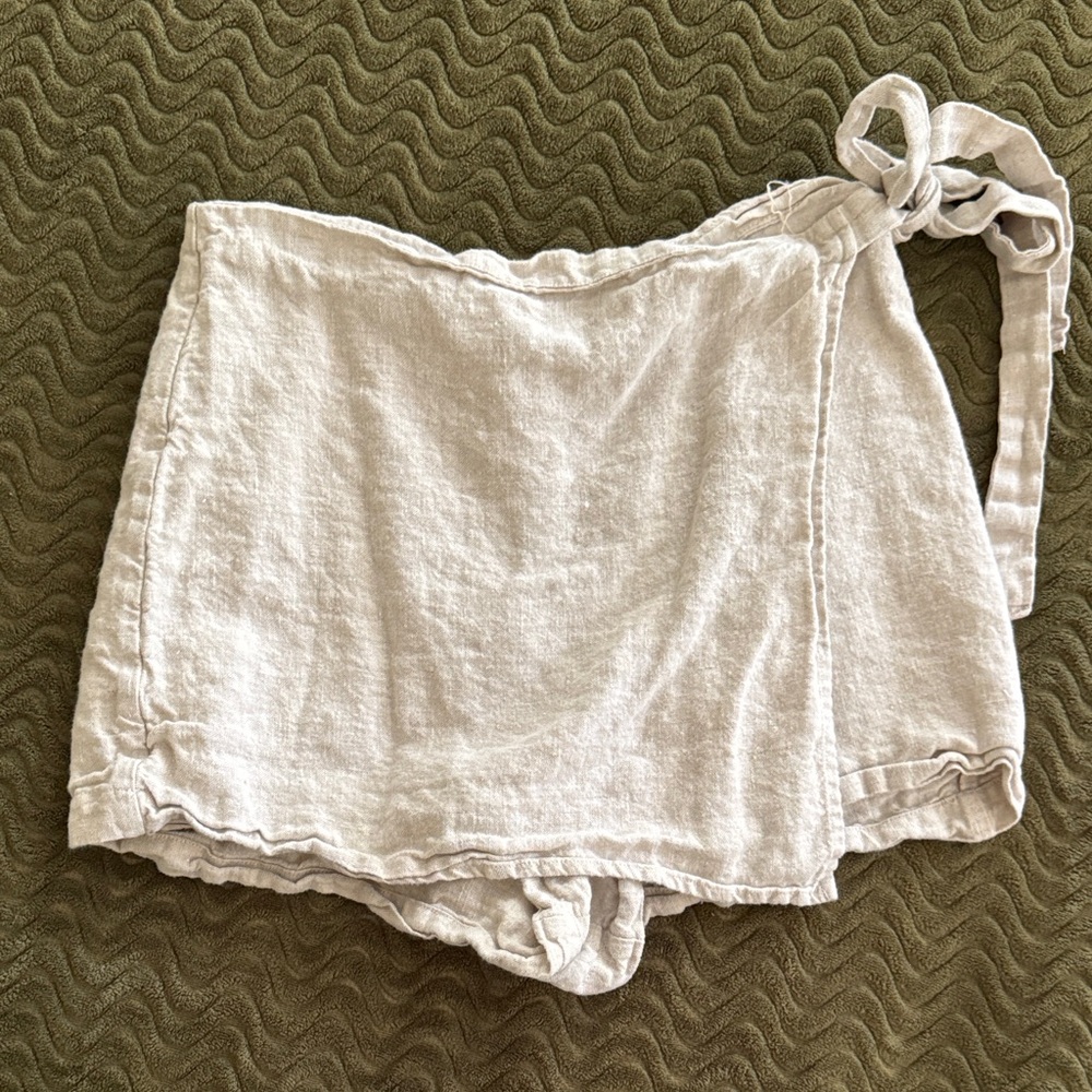 Reformation Eva Linen Skort - Picture 3 of 5